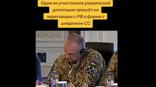 Перевірка факту: Представник України на переговорах у Стамбулі НЕ мав шеврону СС