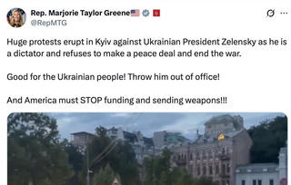 Перевірка факту: Протести 22 липня 2025 року в українських містах не включали вимог, пов'язаних з війною